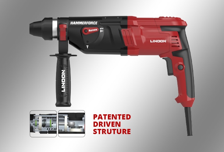 Industrial Heavy Duty Rotary Hammer Drill LN-2602 850W SDS-Plus