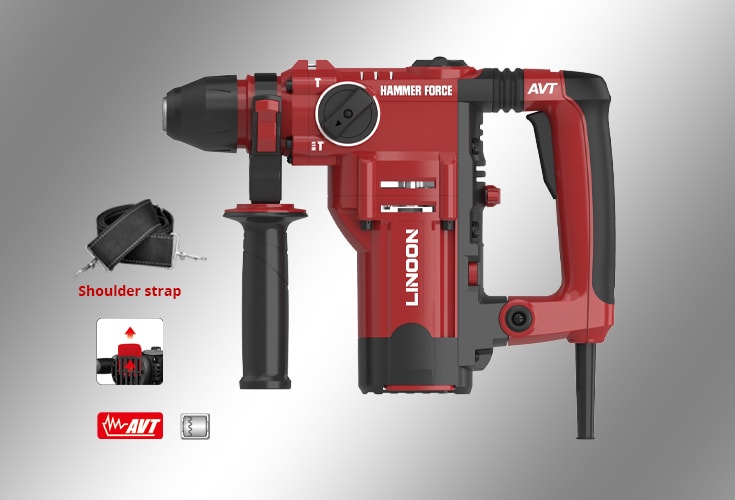 28ST Corded Electric 3 Functions AVT SDS-Plus Rotary Hammer Drill