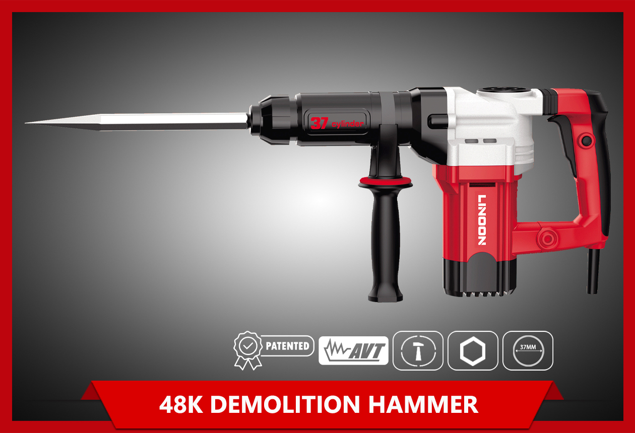 48k medium duty demolition hammer