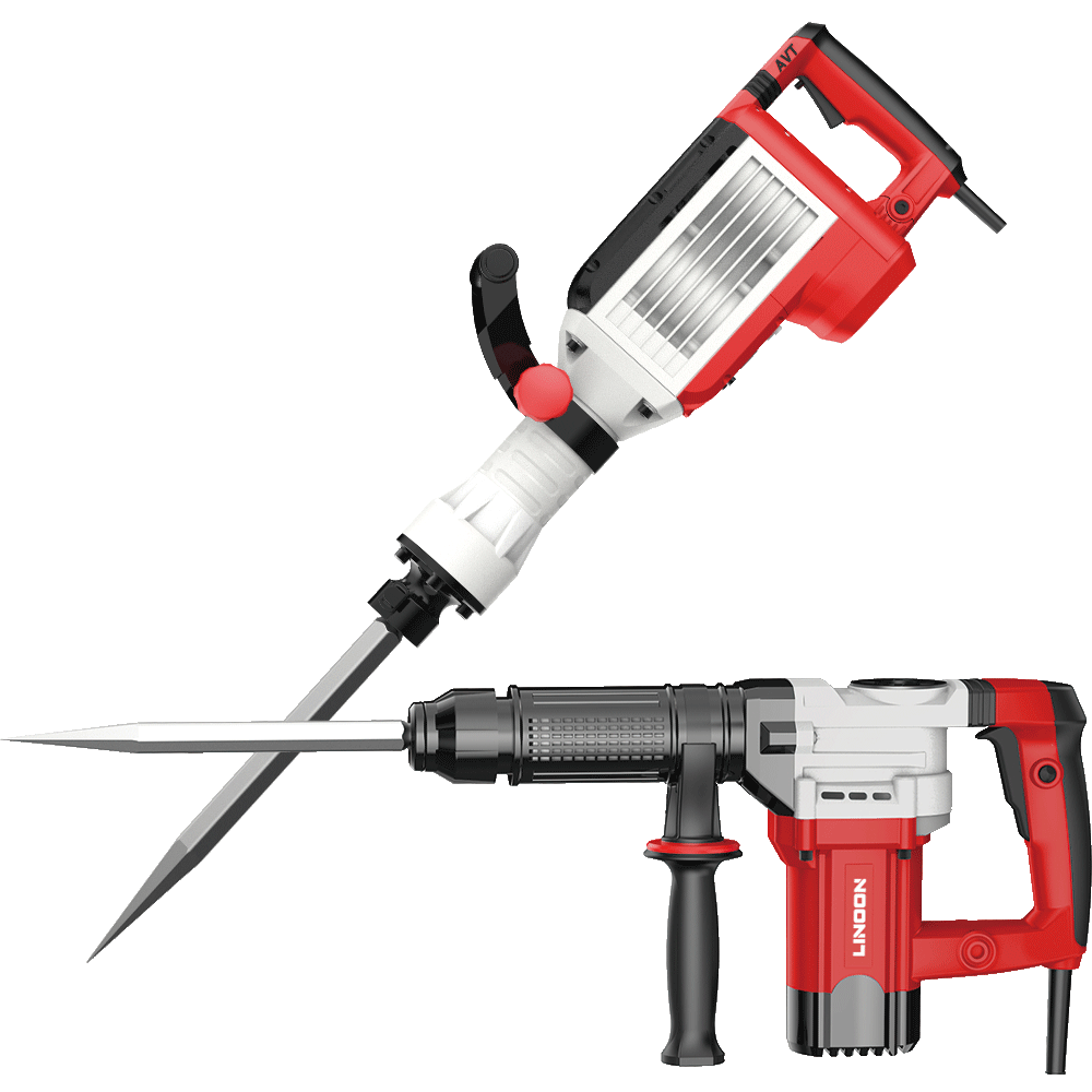 Corded Demolition Hammer Electric Heavy Duty Demo Chipping Hammer