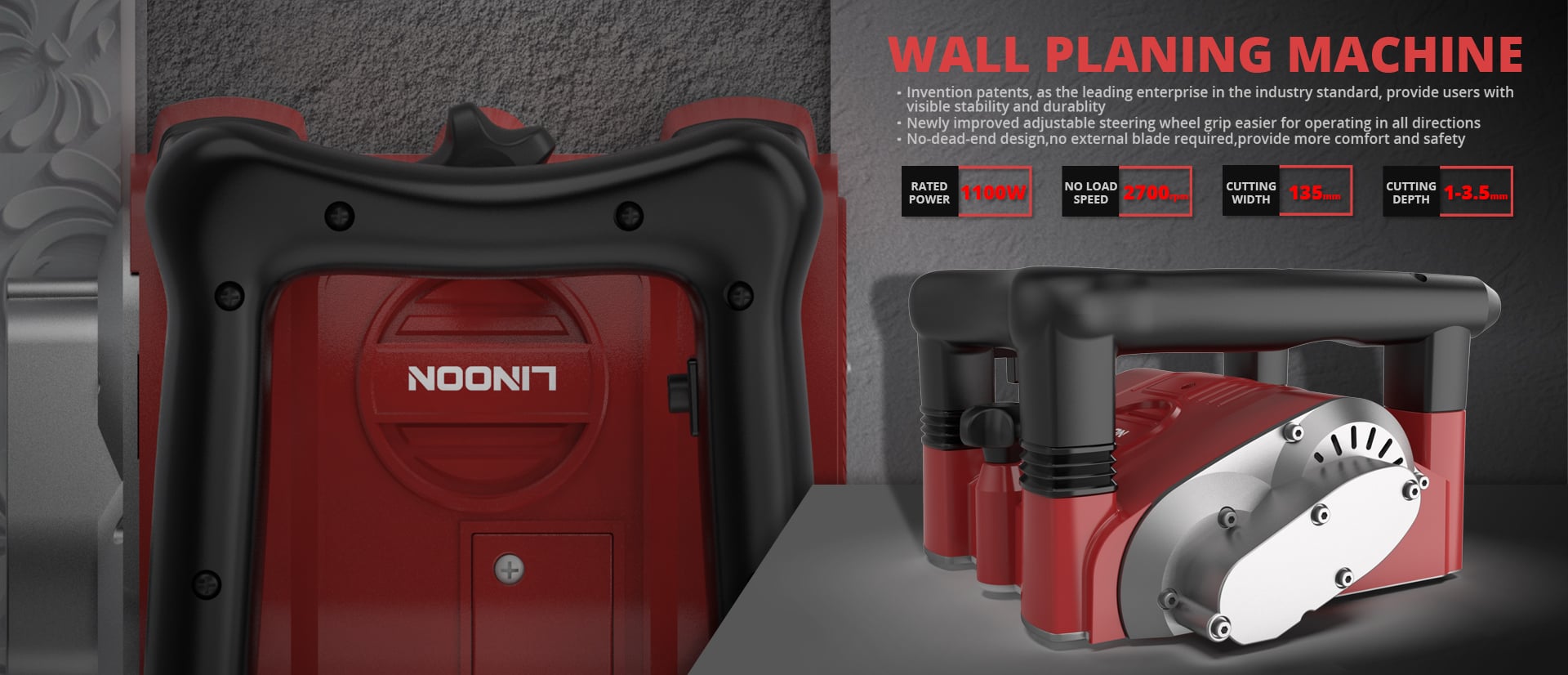 LINOON wall shovel scraper electric wall planer