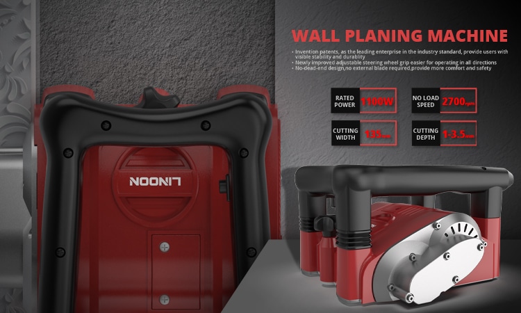 patented wall planing machine