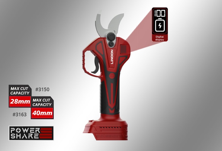 LN S4 Electric Pruning Shears, 1.6